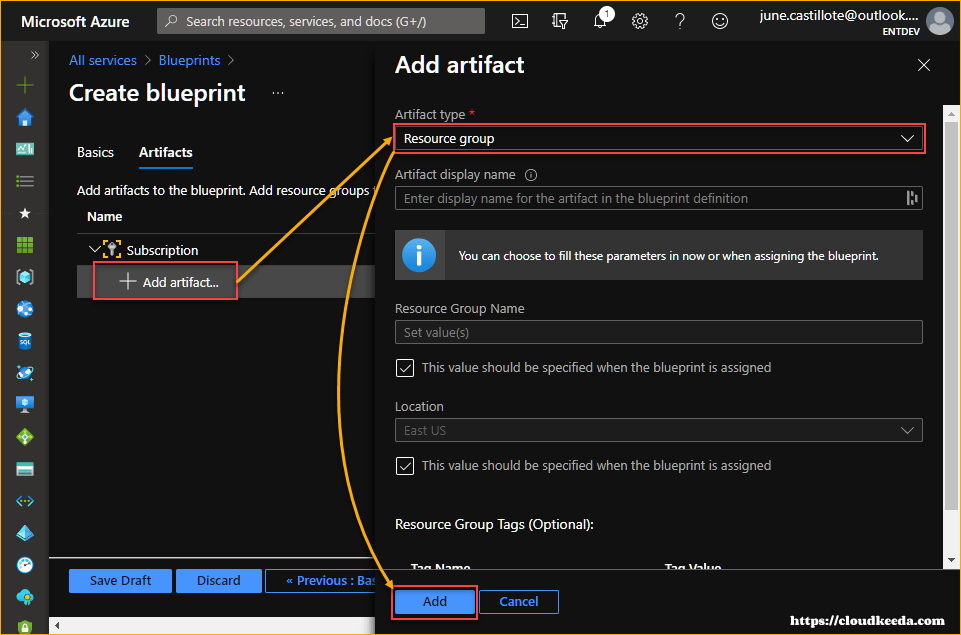 How to create Azure Blueprints