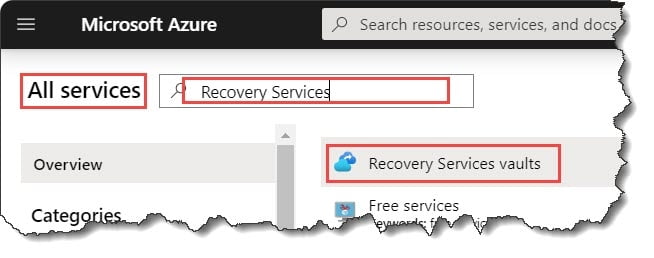 How-to-create-a-Recovery-Services-vault