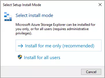 install-azure-storage-explorer