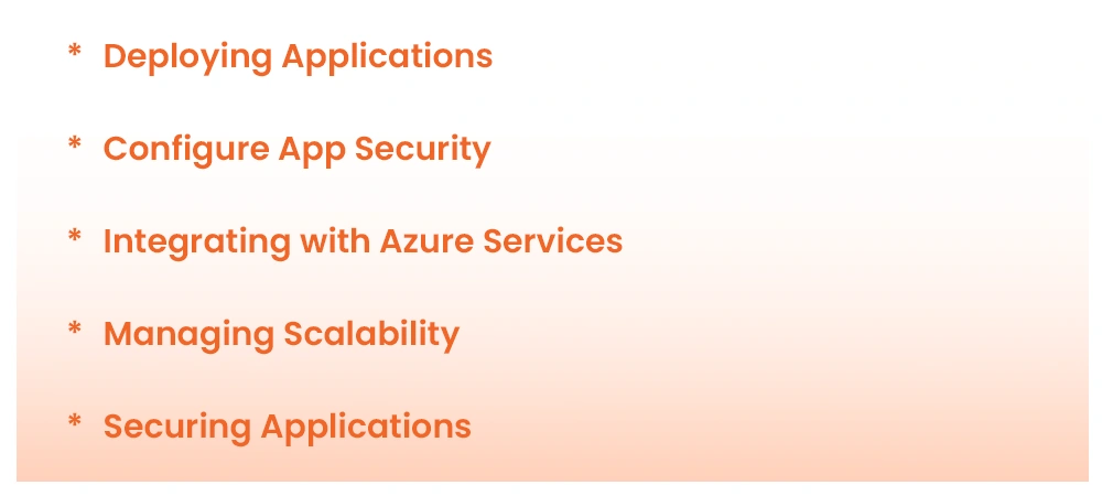 how azure web app service helps with azure developer certification